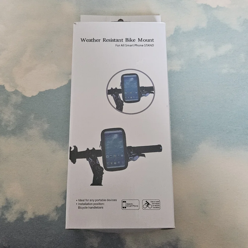 Bicyclist Weather Resistant Bike Mount for Smartphones Bicycle Accessory Gift